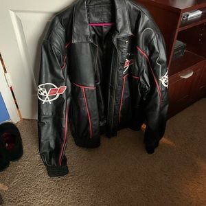 XL MEN’S LEATHER CORVETTE COAT